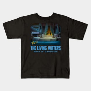 Visit The Living Waters of The Mandalore Mines Kids T-Shirt